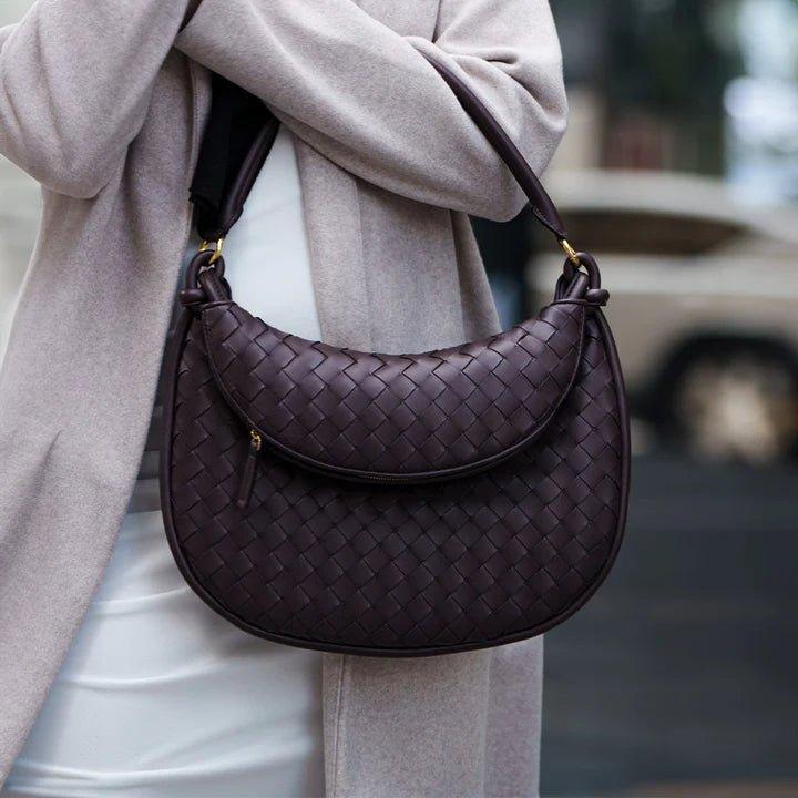 Emily Shoulder Bag in Pure Leather