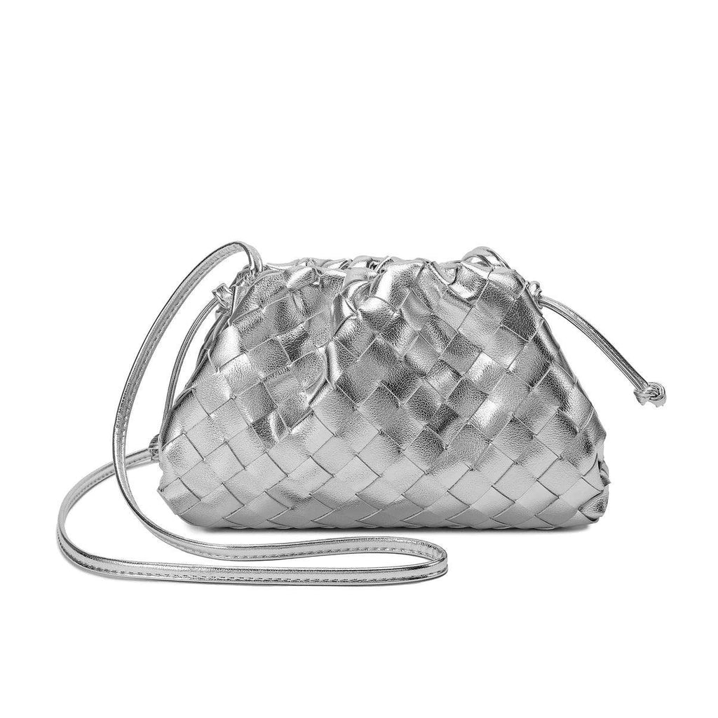 Donna Clutch Bag in Pure Leather