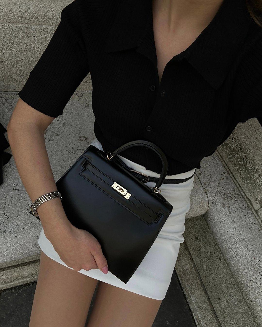 Mia - Midnight in Pure Leather