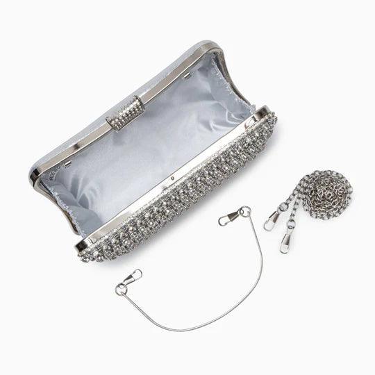Aria Diamonds Clutch Bag
