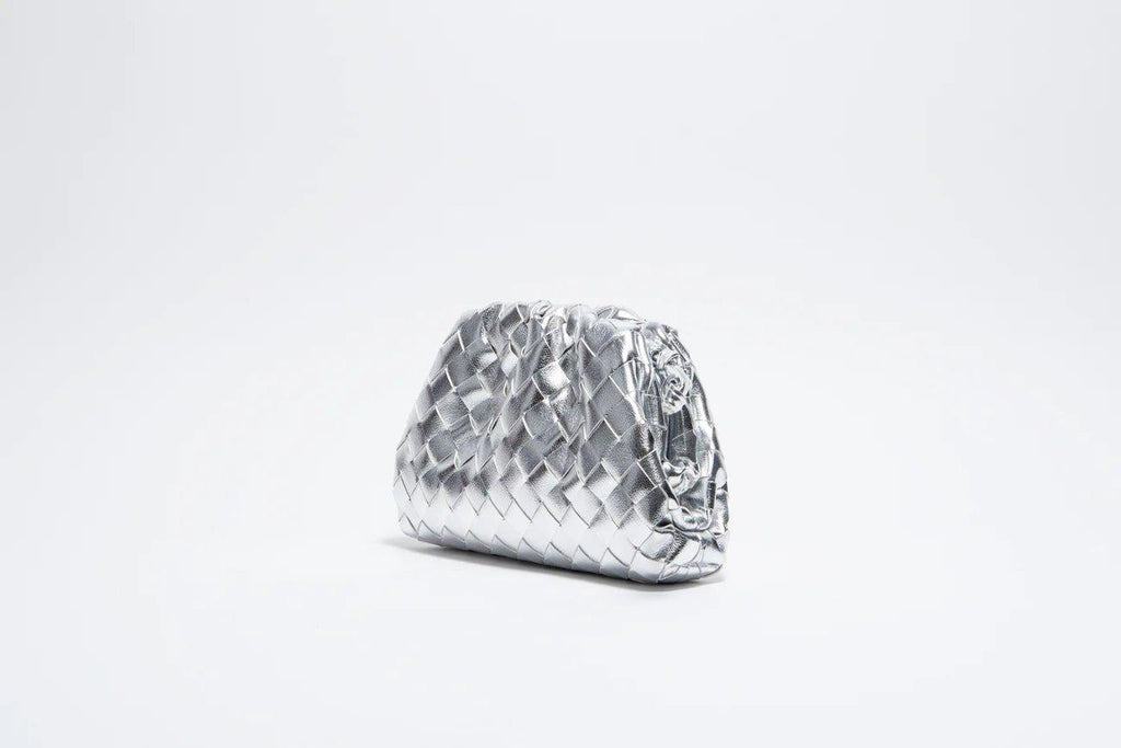 Donna Clutch Bag in Pure Leather