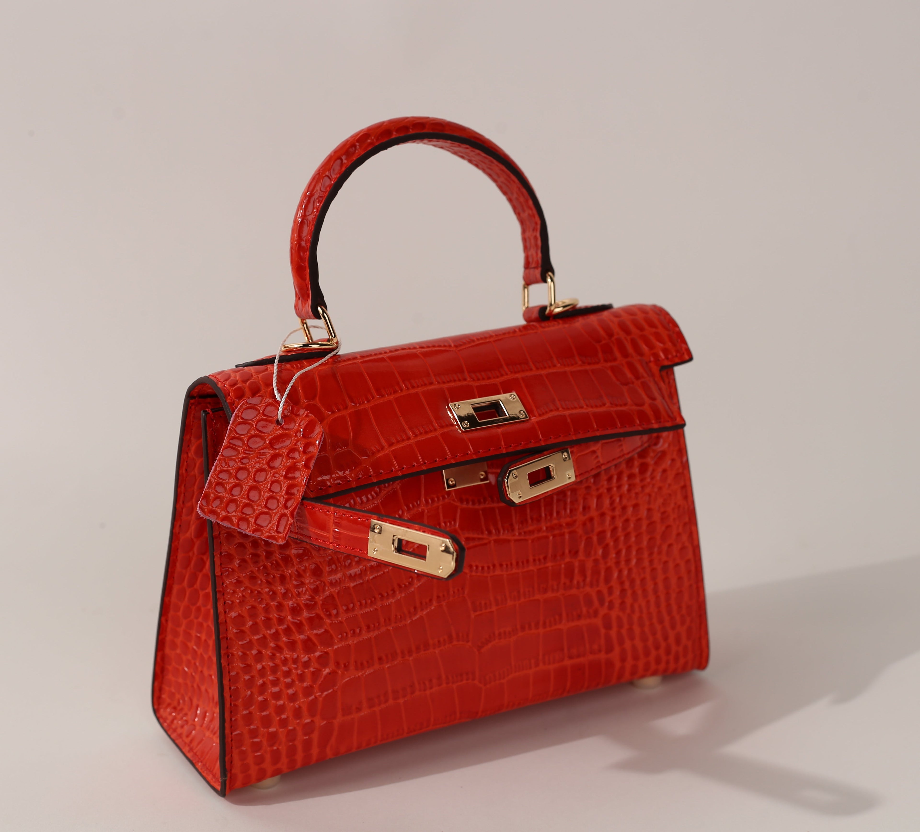 Beatrice Handbag Pure Leather (22cm)