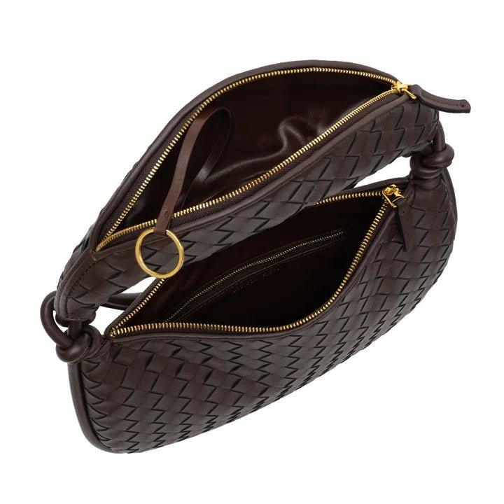 Emily Shoulder Bag in Pure Leather