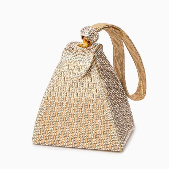 Claire Crystal Pyramid Handbag