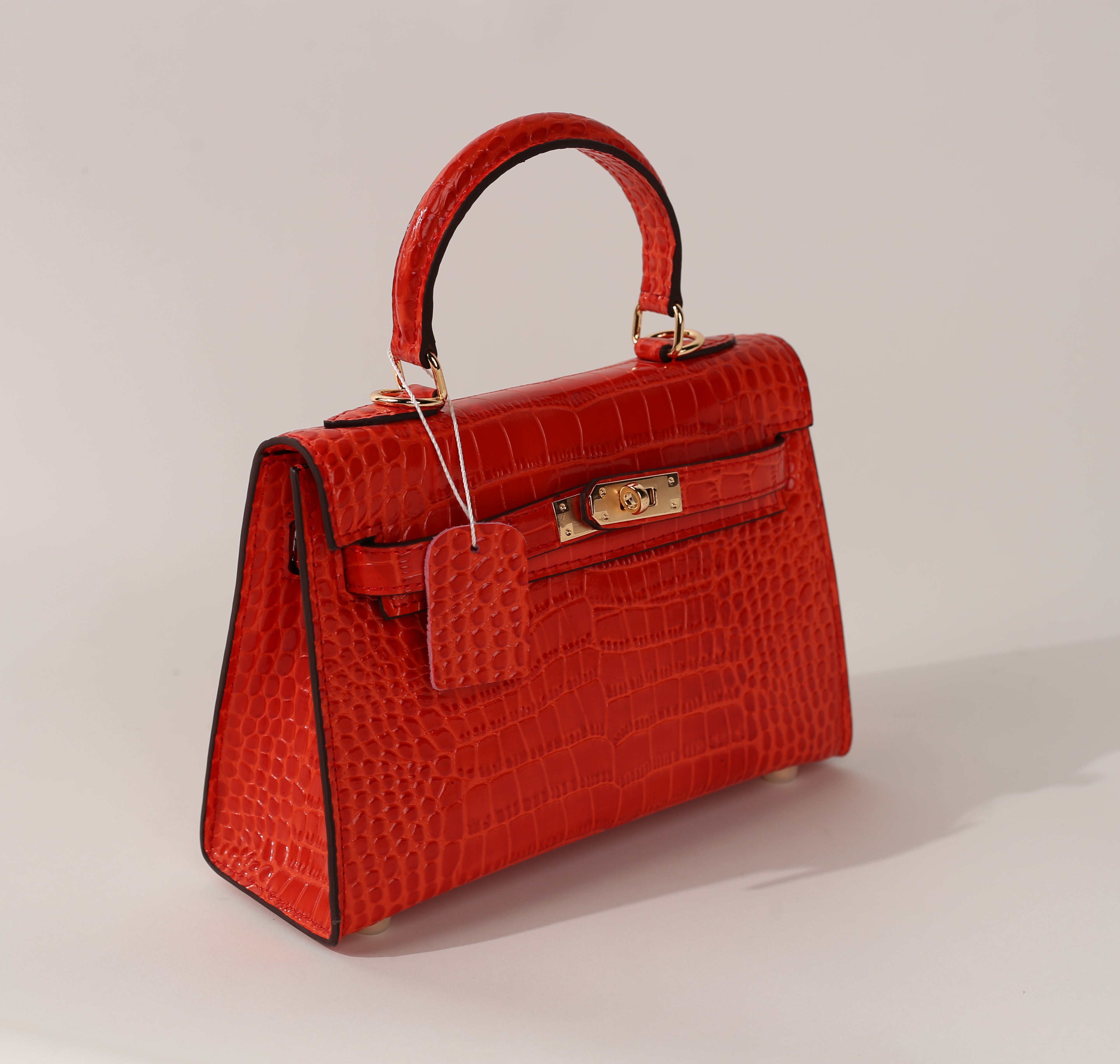 Beatrice Handbag Pure Leather (22cm)