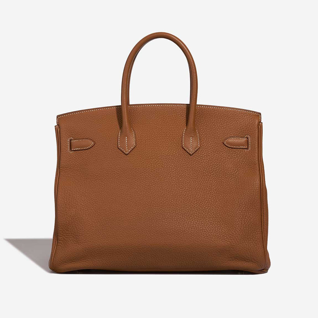 Mia Handbag in Pure Togo Leather with Gold Hardware (30cm)