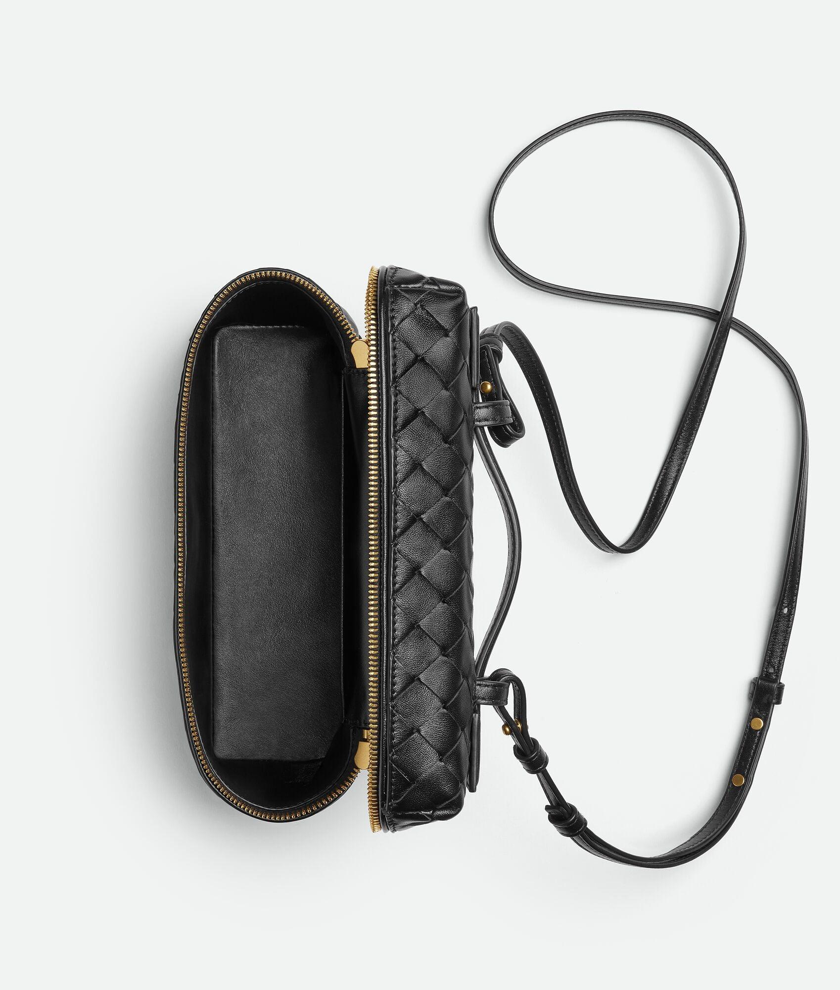 Vanice Vanity intrecciato leather tote