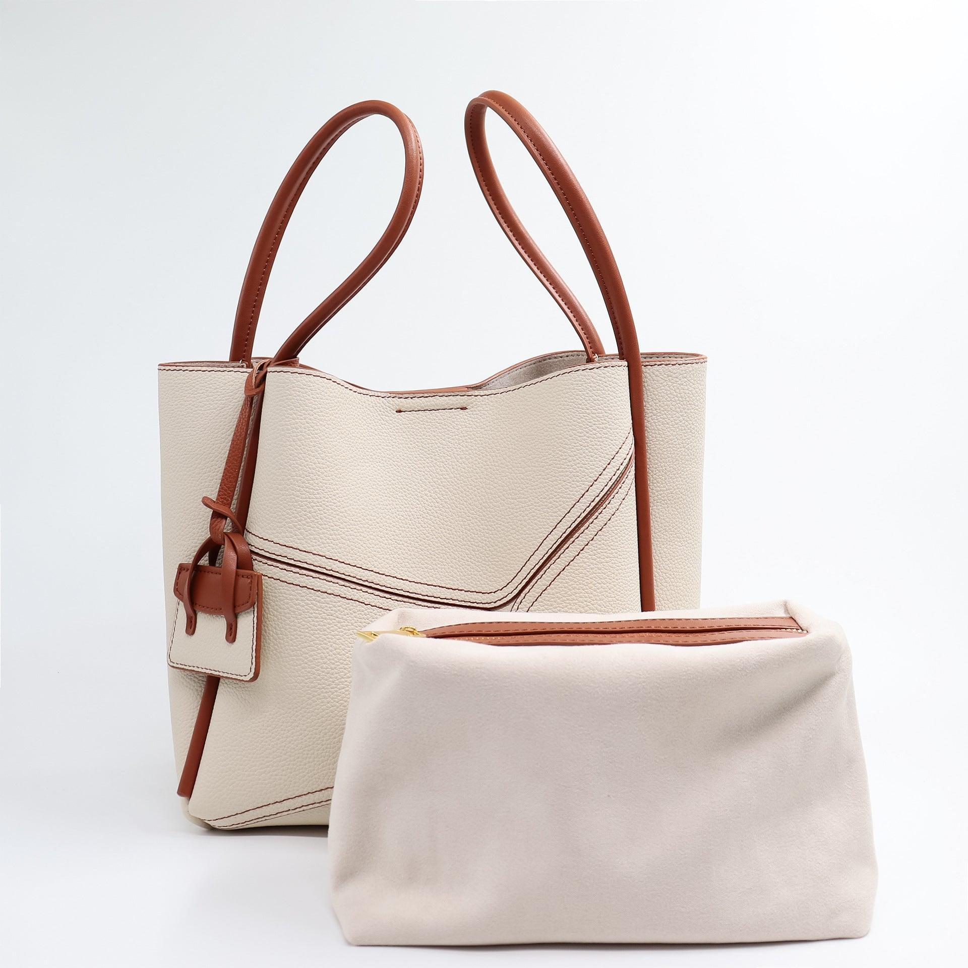 The Becca Tote Bag in Vegan Leather