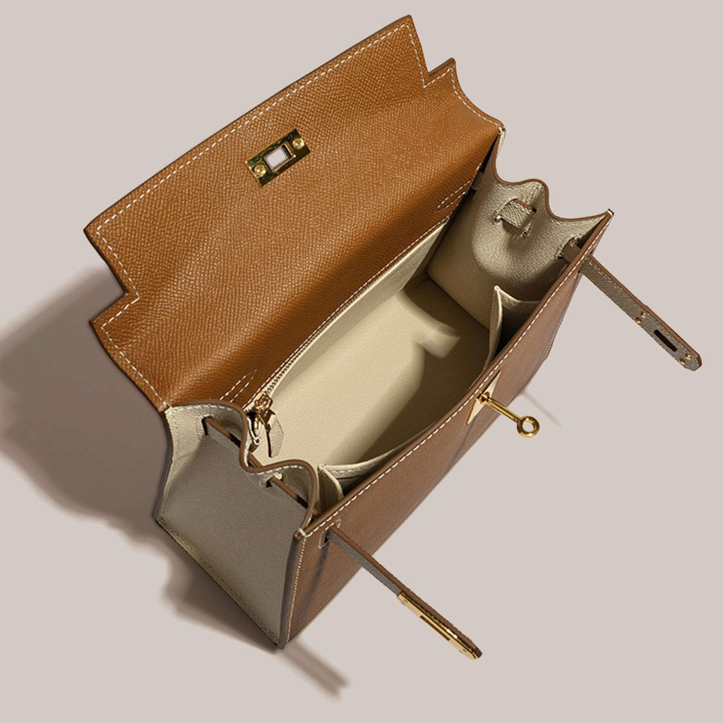 Amandine Handbag In pure leather