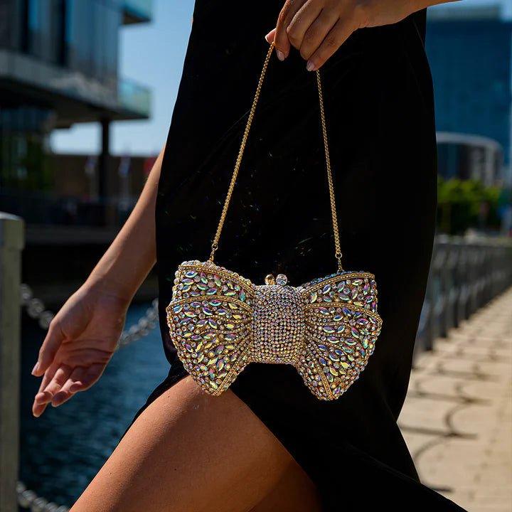 Isabella Ribbon Shaped Clutch Bag