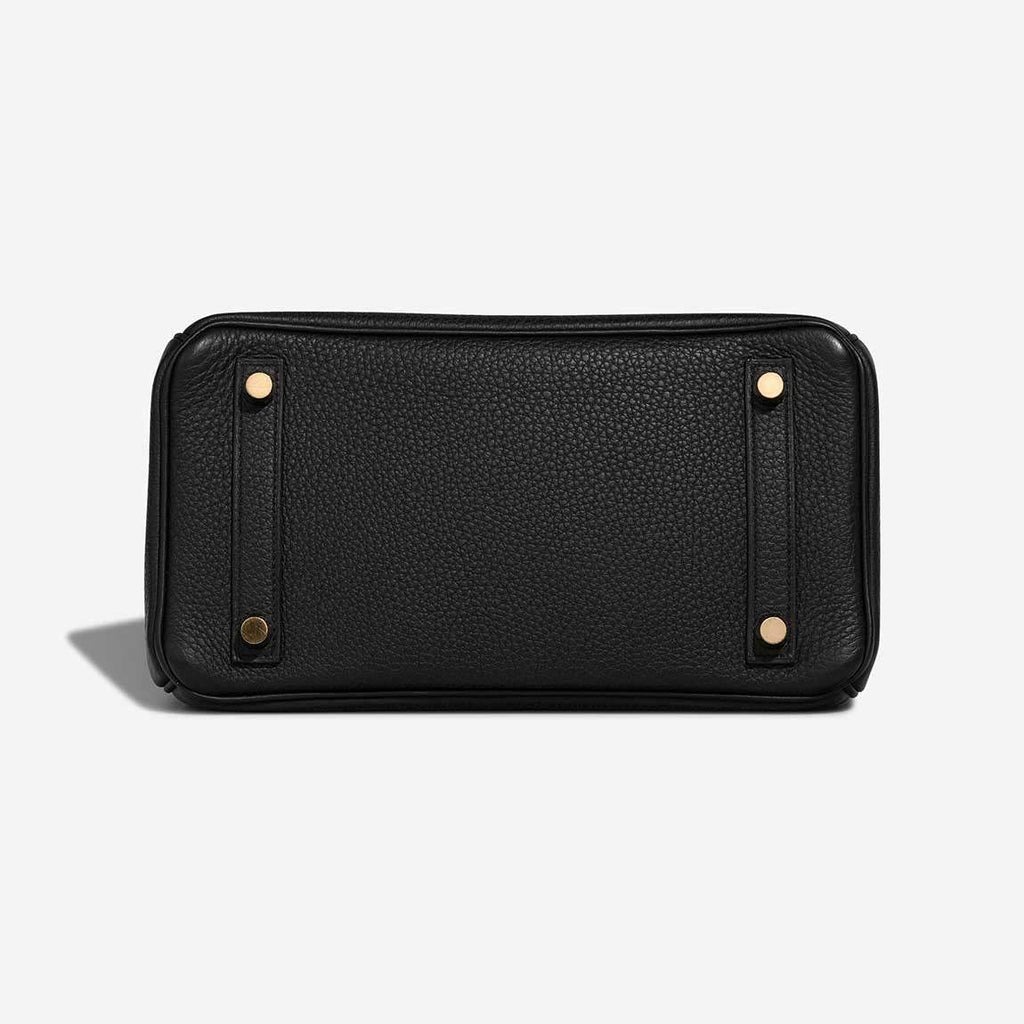 Mia Handbag 25 cm in Togo Leather with Gold Hardware