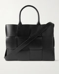 Olivia Intrecciato Leather Tote Bag