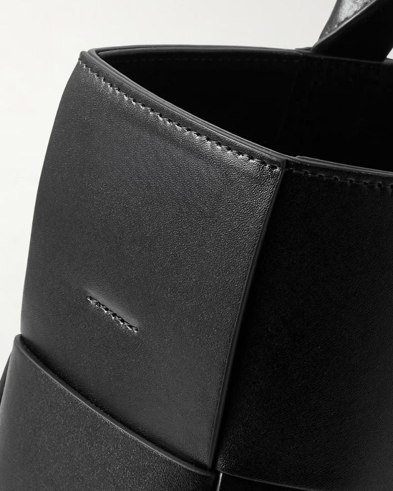 Olivia Intrecciato Leather Tote Bag