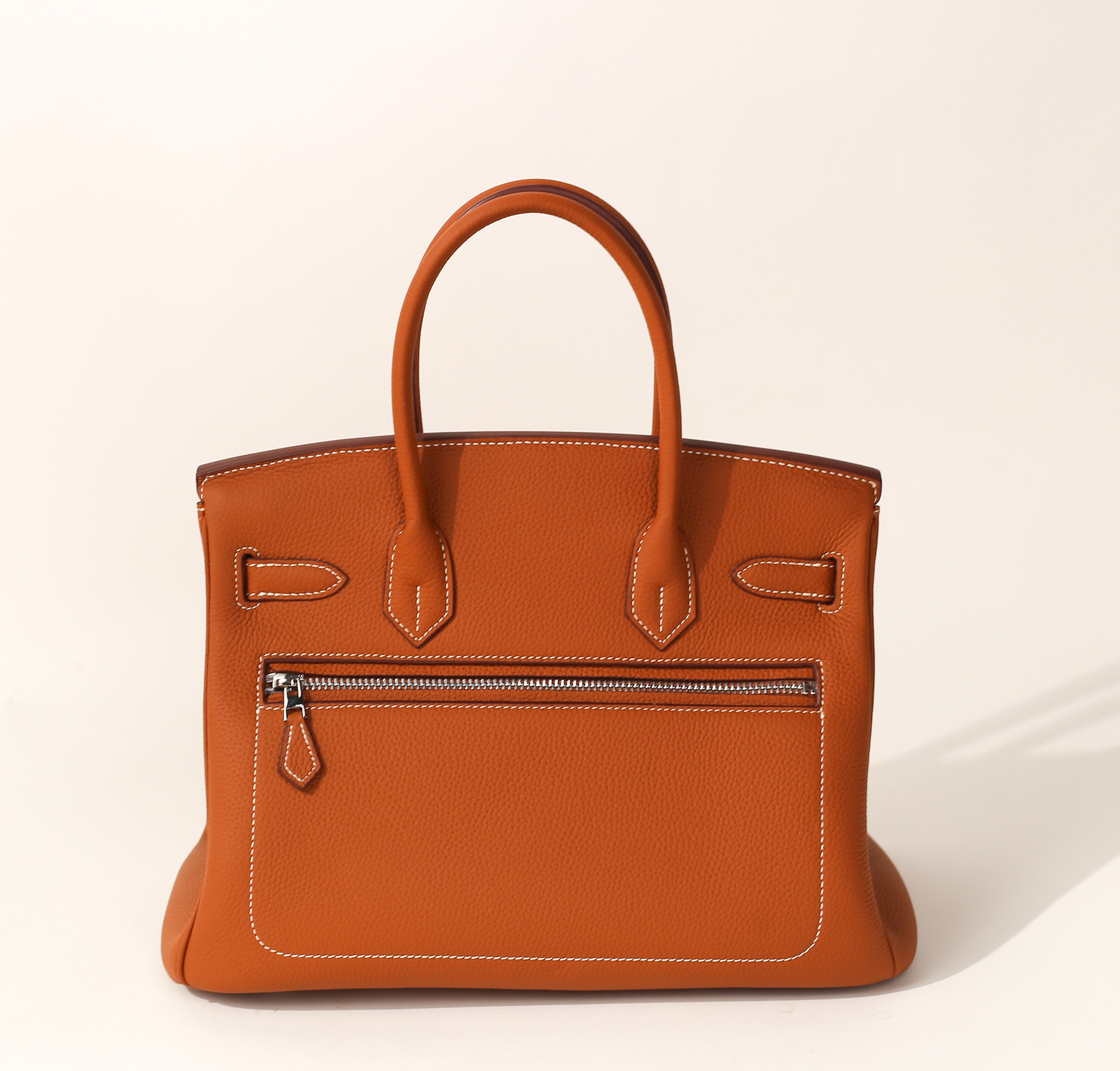 Alexandra Handbag Pure Togo Leather