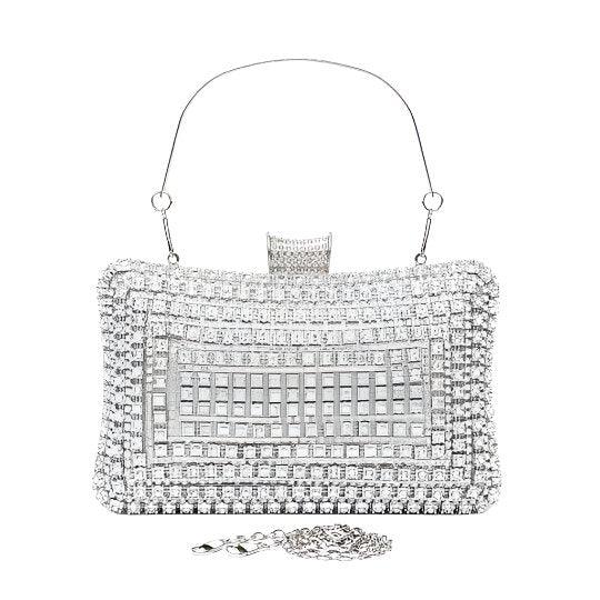 Aria Diamonds Clutch Bag