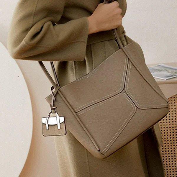 The Becca Tote Bag in Vegan Leather