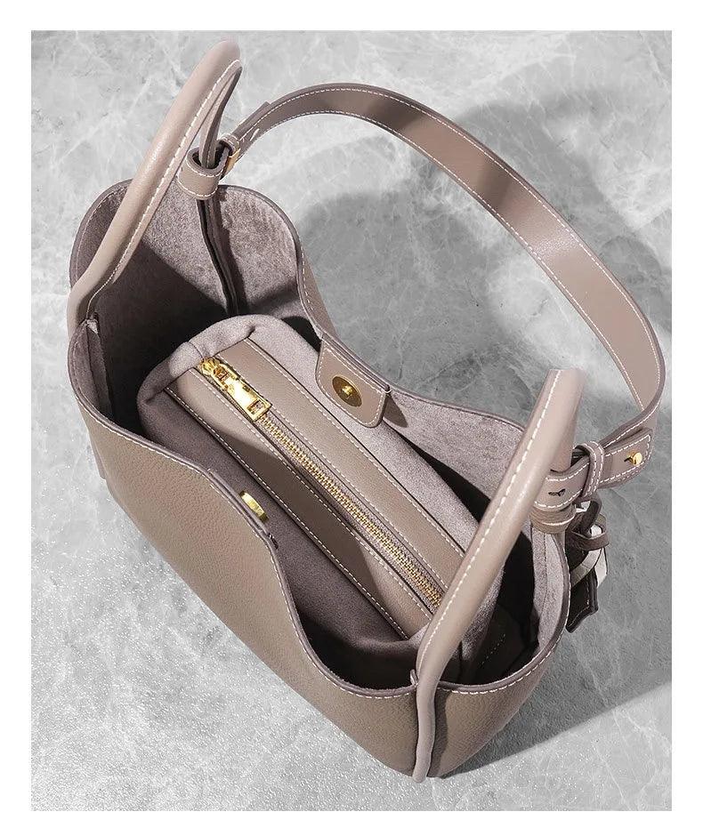 The Becca Tote Bag in Vegan Leather