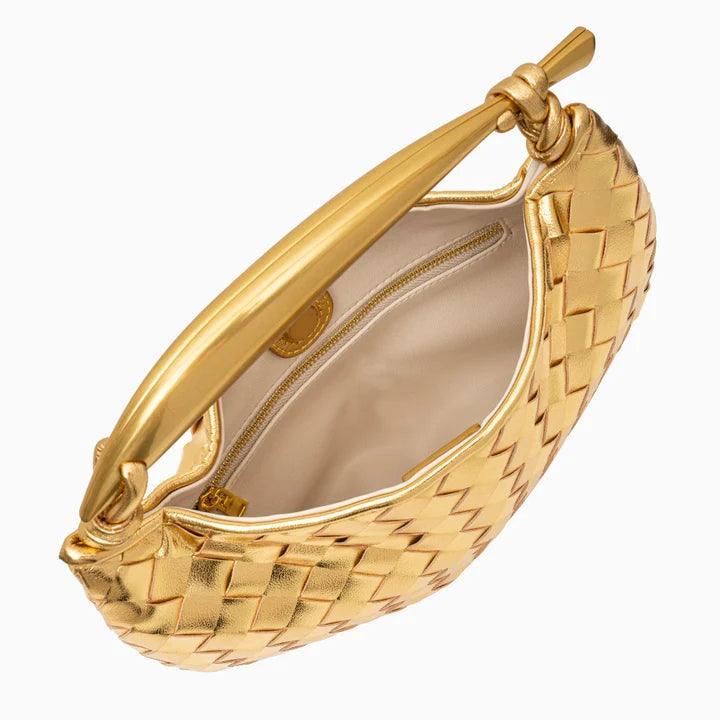 Cecily Gold in Pure Leather