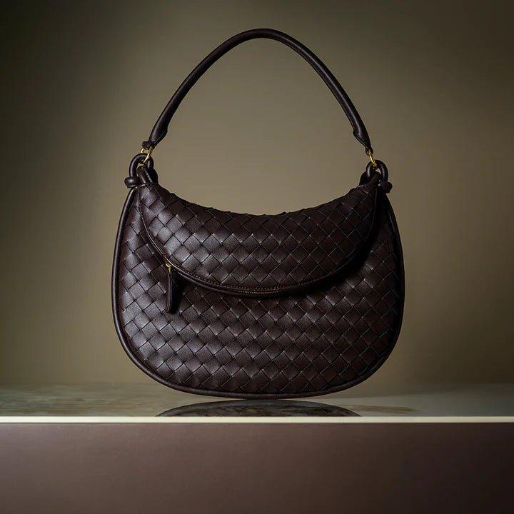 Emily Shoulder Bag in Pure Leather