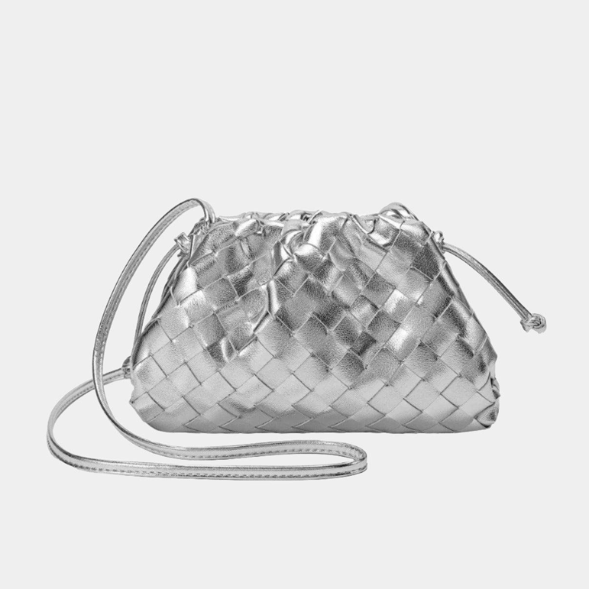 Donna Clutch Bag in Pure Leather