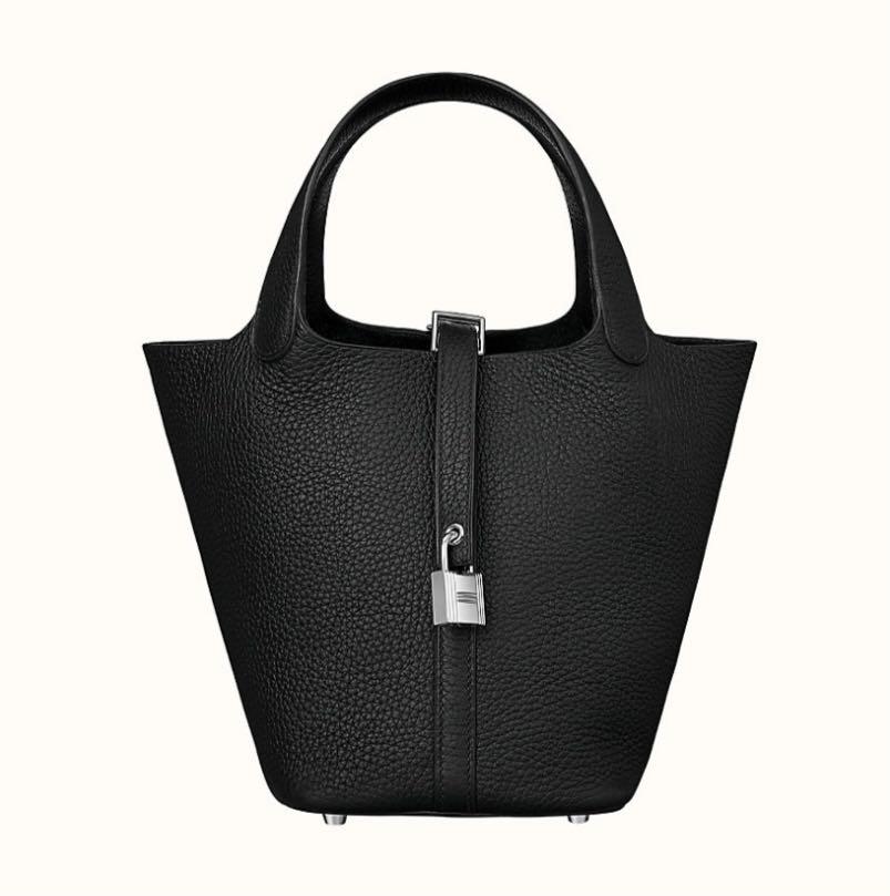 Raven Handbag in Pure Togo leather