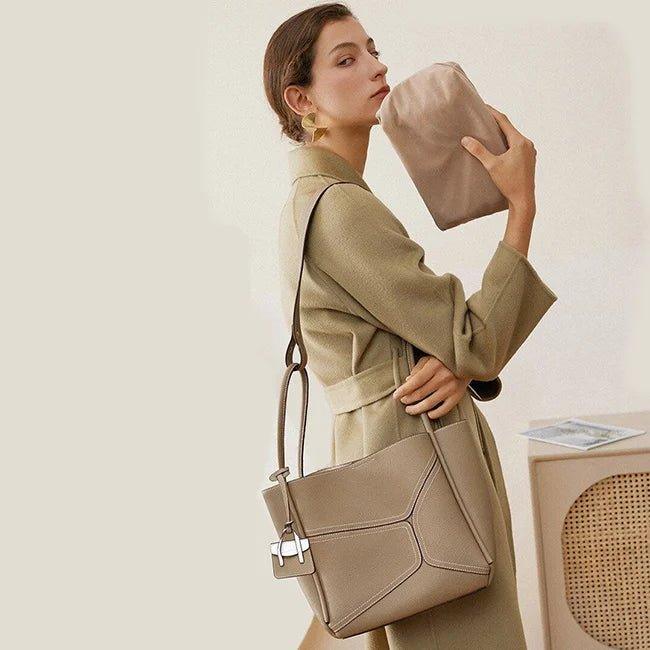 The Becca Tote Bag in Vegan Leather
