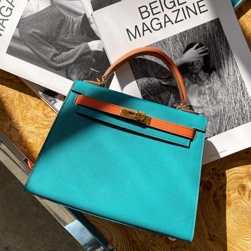 Amandine Handbag In pure leather