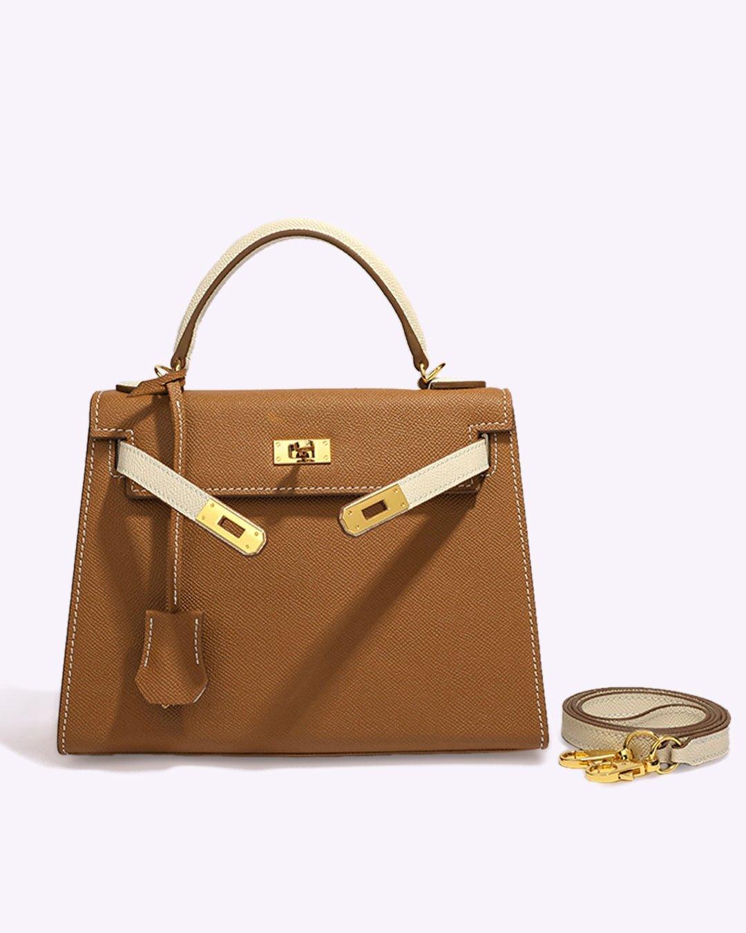 Amandine Handbag In pure leather