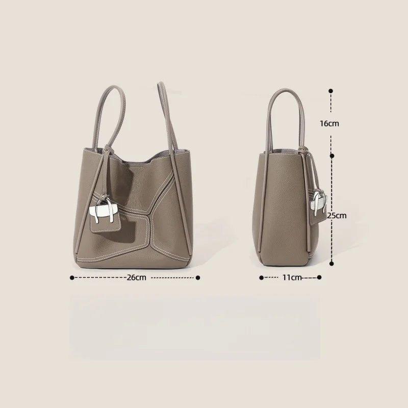 The Becca Tote Bag in Vegan Leather