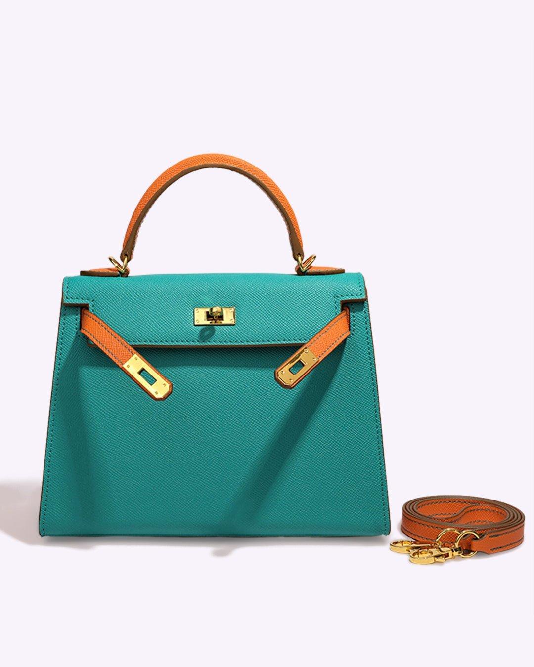 Amandine Handbag In pure leather