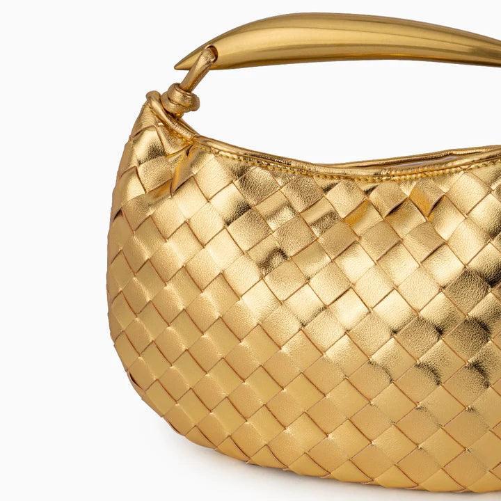 Cecily Gold in Pure Leather